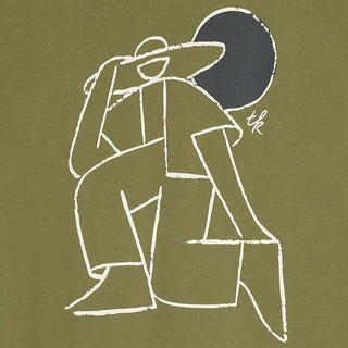 BASK IN THE SUN SUN T-SHIRT MOSS