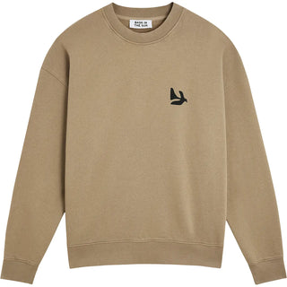 BASK IN THE SUN PEACE SWEAT ALMOND