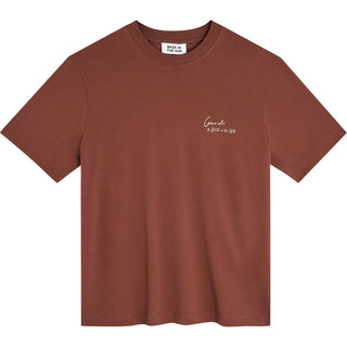 BASK IN THE SUN MACCHINETTA T-SHIRT BROWNIE