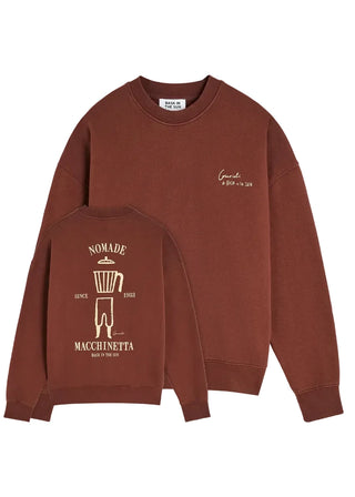 BASK IN THE SUN MACCINETTA SWEAT BROWNIE