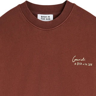 BASK IN THE SUN MACCINETTA SWEAT BROWNIE