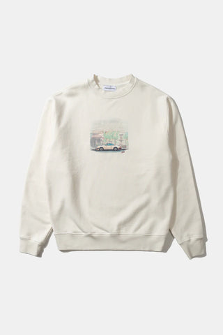 EDMMOND CHASSING CLASSICS SWEATSHIRT PLAIN OFFWHITE
