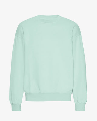 COLORFUL STANDARD ORGANIC OVERSIZED CREW LIGHT AQUA