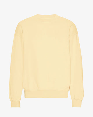 COLORFUL STANDARD ORGANIC OVERSIZED CREW SOFT YELLOW