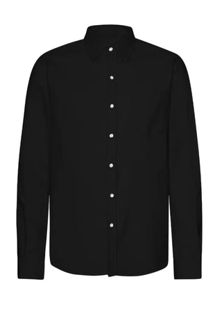 COLORFUL STANDARD ORGANIC FLANNEL SHIRT DEEP BLACK