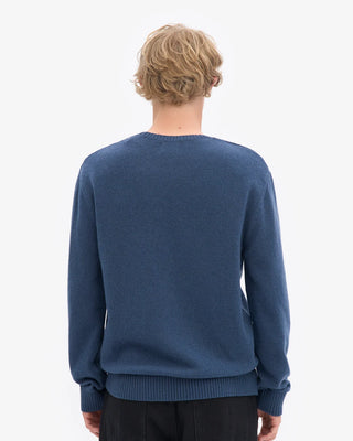 COLORFUL STANDARD CLASSIC MERINO WOOL CREW PETROL BLUE