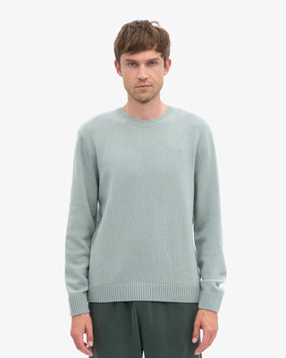 COLORFUL STANDARD CLASSIC MERINO WOOL CREW STEEL BLUE (Copia)