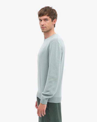 COLORFUL STANDARD CLASSIC MERINO WOOL CREW STEEL BLUE (Copia)