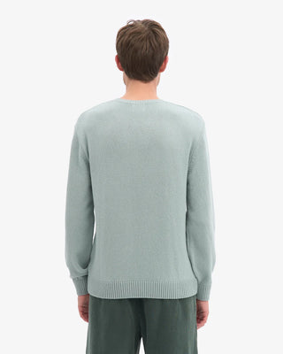 COLORFUL STANDARD CLASSIC MERINO WOOL CREW STEEL BLUE (Copia)