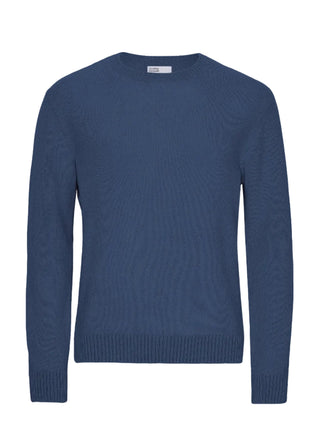 COLORFUL STANDARD CLASSIC MERINO WOOL CREW PETROL BLUE