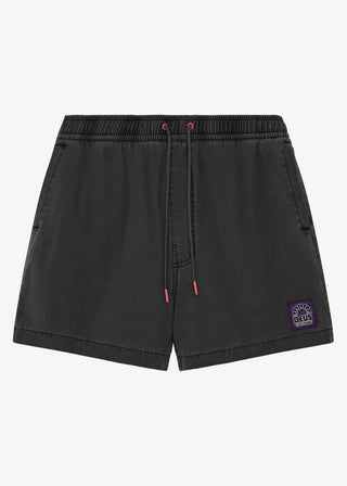 DEUS EX MACHINA SANDBAR GARMENT DYED MESH SHORT ANTHRACITE