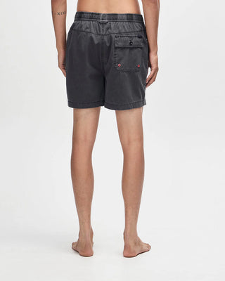 DEUS EX MACHINA SANDBAR GARMENT DYED MESH SHORT ANTHRACITE