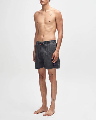 DEUS EX MACHINA SANDBAR GARMENT DYED MESH SHORT ANTHRACITE