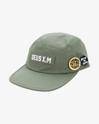 DEUS EX MACHINA POWER 5 PANEL CAP OLIVE