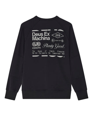 DEUS EX MACHINA PLENTY GOOD CREW BLACK