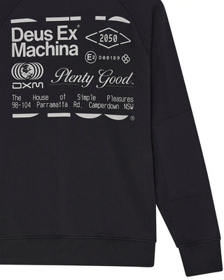 DEUS EX MACHINA PLENTY GOOD CREW BLACK
