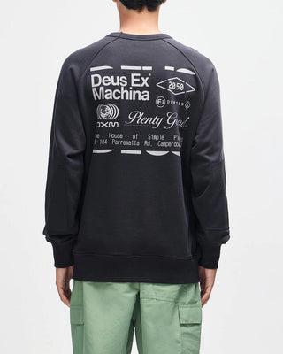 DEUS EX MACHINA PLENTY GOOD CREW BLACK