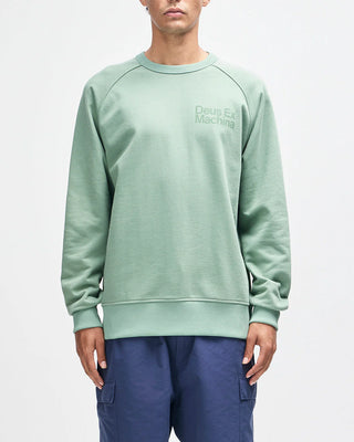 DEUS EX MACHINA PLENTY GOOD CREW LODEN FROST GREEN
