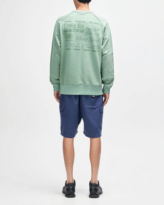 DEUS EX MACHINA PLENTY GOOD CREW LODEN FROST GREEN