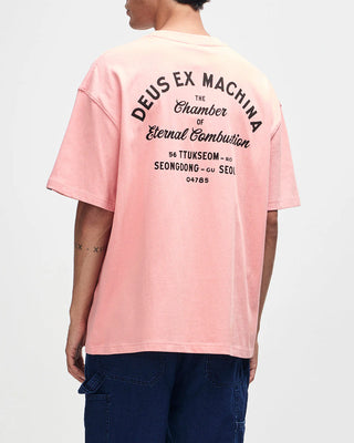 DEUS EX MACHINA SEOUL SING TEE LOBSTER BISQUE PINK