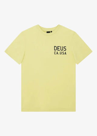 DEUS EX MACHINA CAMBER TEE CANARY YELLOW