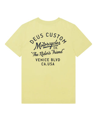 DEUS EX MACHINA CAMBER TEE CANARY YELLOW