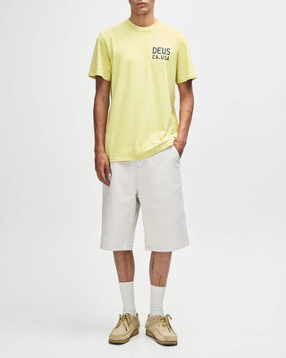DEUS EX MACHINA CAMBER TEE CANARY YELLOW