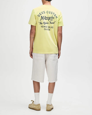DEUS EX MACHINA CAMBER TEE CANARY YELLOW