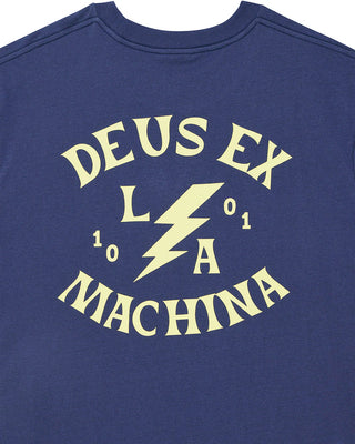 DEUS EX MACHINA CHINOOK TEE MECHANIC BLUE