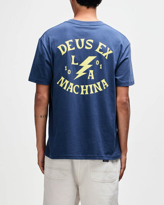 DEUS EX MACHINA CHINOOK TEE MECHANIC BLUE