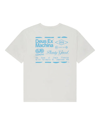 DEUS EX MACHINA PLENTY GOOD TEE VINTAGE WHITE
