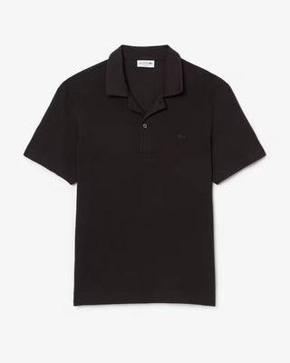 LACOSTE CLASSIC FIT TEXTURED OPEN NECK POLO BUFFALO DH1969