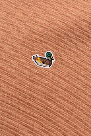 EDMMOND DUCK PATCH SWEATSHIRT PLAIN COPPER