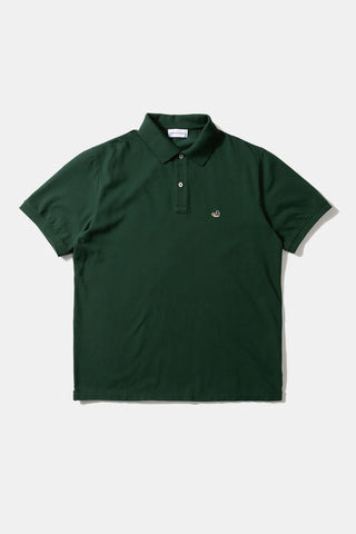 EDMMOND DUCK POLO PLAIN DARK GREEN