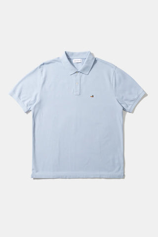 EDMMOND DUCK POLO PLAIN LIGHT BLUE