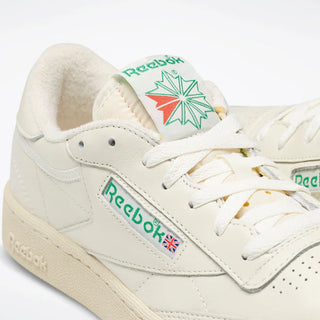 REEBOK CLUB C 85 VINTAGE CHALK PAPERWHITE GLEN GREEN - 100000317