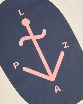 LA PAZ BOTELHO T-SHIRT LA PAZ NAVY / SUNRISE