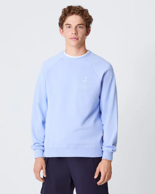 LA PAZ CUNHA SWEATSHIRT WIND BLUE / PALE BLUE LOGO