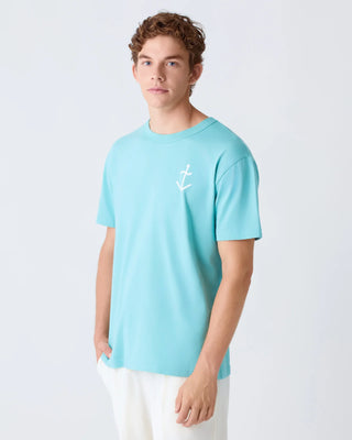 LA PAZ DANTAS T-SHIRT GREEN / OFF-WHITE LOGO