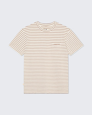 LA PAZ GUERREIRO T-SHIRT AZTEC BROWN STRIPES