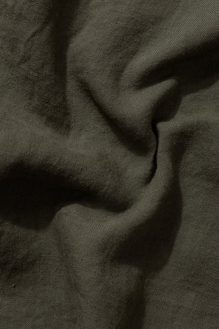 EDMMOND LINEN SHIRT PLAIN KHAKI