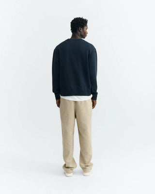 THINKING MU OPTIMIST NAVY LEON SWEATSHIRT BLUE