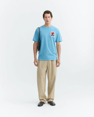 THINKING MU OPTIMIST DARK DUSK ZACH TEE BLUE