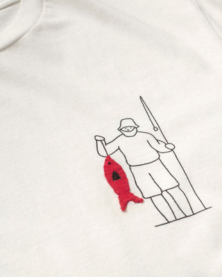 THINKING MU FISHERMAN ZACH TEE WHITE