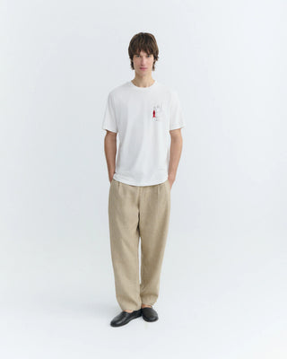 THINKING MU FISHERMAN ZACH TEE WHITE