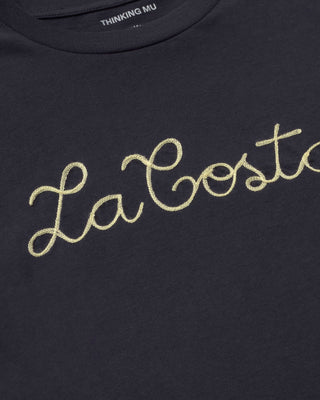 THINKING MU LA COSTA NAVY ZACH TEE BLUE