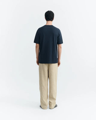 THINKING MU LA COSTA NAVY ZACH TEE BLUE