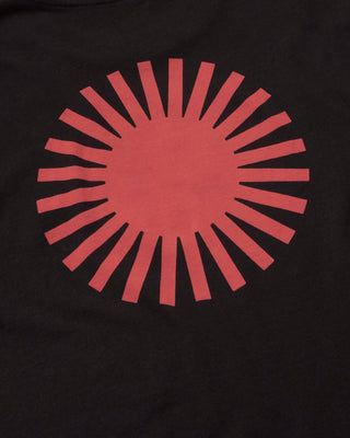 THINKING MU SOL CONTRAST BLACK AARON TEE BLACK