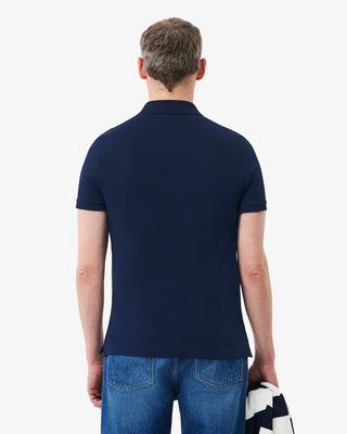LACOSTE SLIM FIT PIQUÉ POLO NAVY BLUE PH4012
