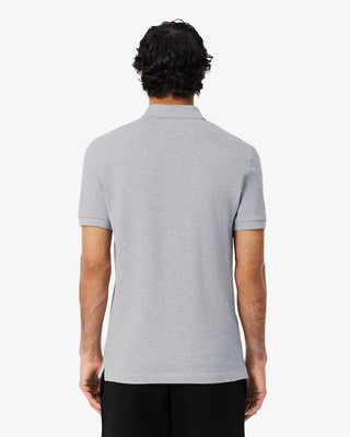 LACOSTE SLIM FIT PIQUÉ POLO SILVER CHINE PH4012